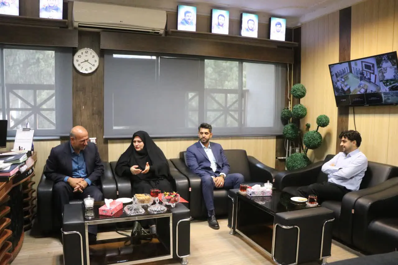 دیدار و گفتگو رئیس اداره بهزیستی شهرستان با شهردار نکا