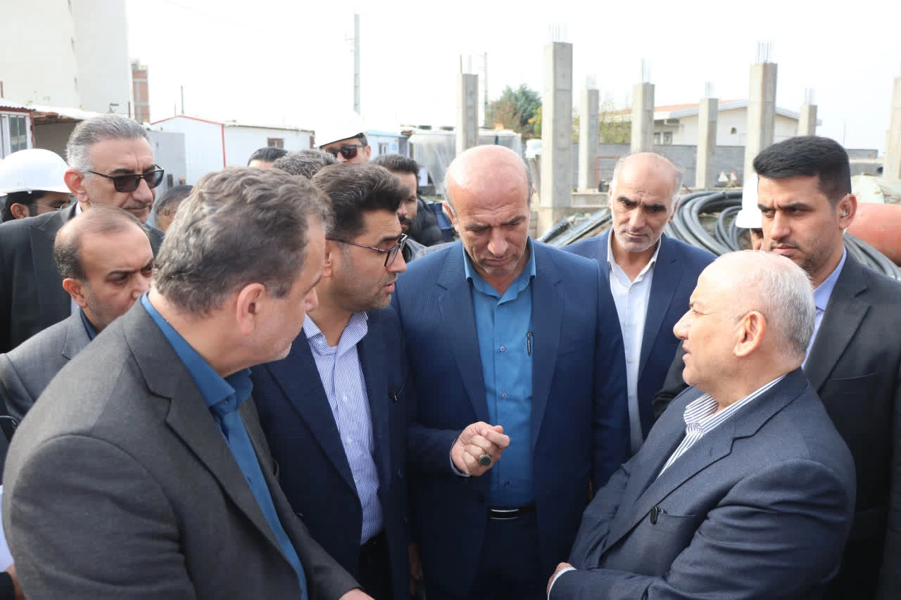 بازدید میدانی استاندار محترم مازندران از پروژه های در دست اقدام شهر نکا